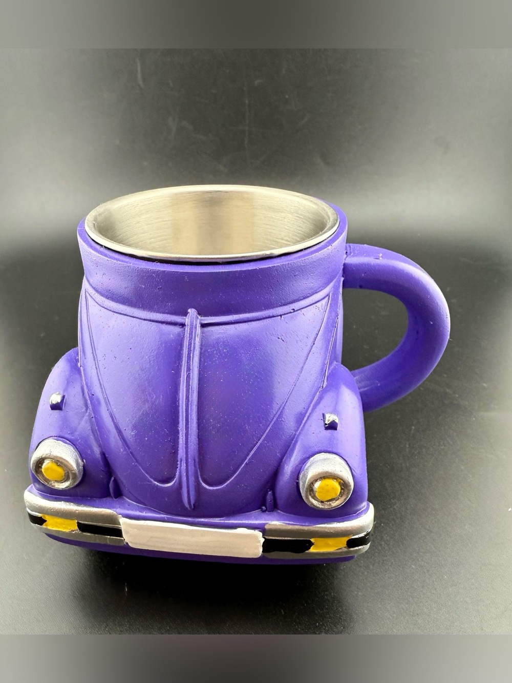 classic VW Beetle. Purple 6oz